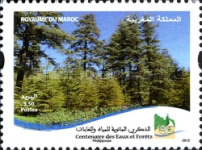 The 100th Anniversary of the Ministry of Water and Forestry — 3.50(Dh), multicoloured