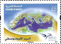 EUROMED Issue - The Mediterranean — 8.40(Dh), multicoloured