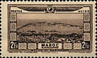 Airmail - Aid for Flood Victims — 2+2 Fr, brown