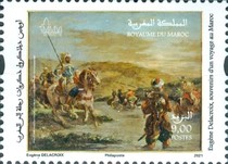 Memories of a Trip to Morocco, by Eugene Delacroix — 9.00(Dh), multicoloured