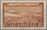 Airmail - Views of the City — 80C, brown