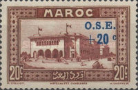 Social Assistance for Children - Charity Stamps — 20+20 C, brownish red