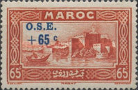 Social Assistance for Children - Charity Stamps — 65+65 C, brownish red