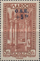 Social Assistance for Children - Charity Stamps — 5+5 Fr, brownish red