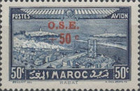 Airmail - Social Assistance for Children - Charity Stamps — 50+50 C, dark blue