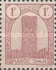 Hassan Tower, Rabat — 1Fr, red
