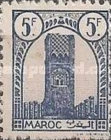 Hassan Tower, Rabat — 5Fr, blue