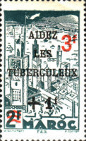 Fight against Tuberculosis — 3+1 Fr, green