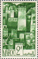 Views of the City — 2Fr, green