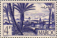 Views of the City — 4Fr, violet