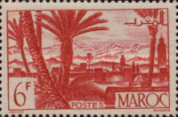 Views of the City — 6Fr, red