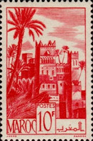 Views of the City — 10Fr, carmine rose