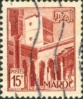 Views of the City — 15Fr, reddish brown, With imprint of engraver below OC in MAROC
