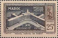 Solidarity - Overprinted "SOLIDARITE 1950" — 25Fr, brownish lilac/blue