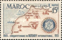 The 50th Anniversary of Rotary International — 15Fr, multicoloured