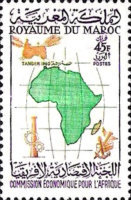 Meeting of U.N. African Economic Commission, Tangier — 45Fr, multicoloured