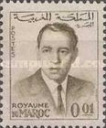 King Hassan II — 0.01(Dh), brownish olive