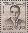 King Hassan II — 0.05(Dh), sepia
