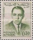 King Hassan II — 0.30(Dh), green