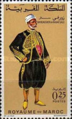 Moroccan Costumes — 0.25(Dh), multicoloured