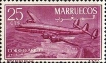 Airmail - Airplanes — 25C, violet