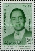 Prince Moulay el Hassan — 1.50Pta, green