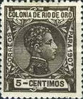 King Alfonso XIII of Spain — 5C, sepia