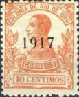 Issue of 1912 Overprinted "1917" — 10C, salmon