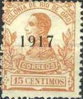 Issue of 1912 Overprinted "1917" — 15C, brownish orange