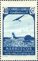 Airmail — 40C, prussian blue