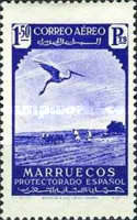 Airmail — 1.50Pta, bluish violet