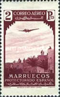 Airmail — 2Pta, brownish purple