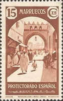 Towns & Cities — 15C, reddish brown
