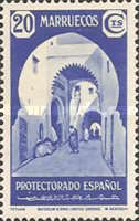 Towns & Cities — 20C, ultramarine