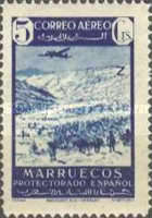 Airmail - Aircraft over Landscapes — 5C, dark blue