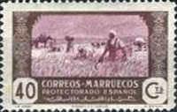 Agricultural Scenes — 40C, dark brown/purple red