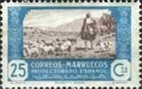 Agricultural Scenes — 25C, light blue/violet brown