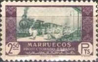 Trade — 2.50Pta, brownish violet/green
