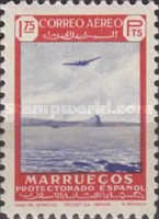 Airmail - Views — 1.75P, red/ultramarine