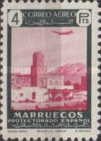 Airmail - Views — 4P, dark green/rose