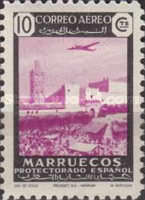 Airmail - Views — 10C, black/purple