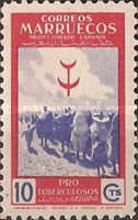 Airmail - Combating Tuberculosis — 10C, red/violet