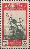 Airmail - Combating Tuberculosis — 90+10 C, red/greyish green