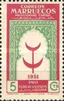 Combating Tuberculosis — 5C, carmine/green