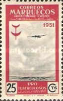 Airmail - Combating Tuberculosis — 25C, multicoloured