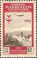 Airmail - Combating Tuberculosis — 1.10+0.25 Pta, multicoloured