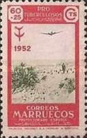 Airmail - Combating Tuberculosis — 60+25 C, carmine/greenish grey