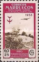 Airmail - Combating Tuberculosis — 60+25 C, multicoloured