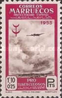 Airmail - Combating Tuberculosis — 1.10+0.25 Pta, multicoloured