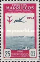 Airmail - Combating Tuberculosis — 25C, multicoloured